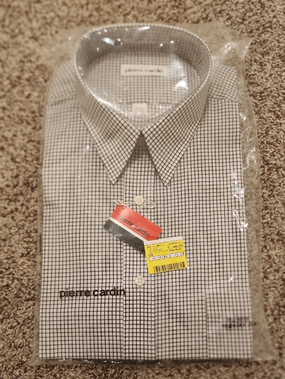 Pierre Cardin -Button Up Dress Shirt - 16.5/32-33
